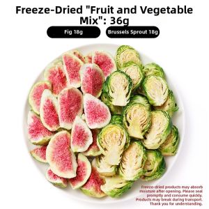 petlimit | Freeze-dried Fruit and Veg Snacks for Pets Canine Training Rewards and Food Topping