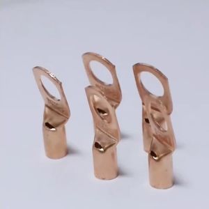 หัวต่อสายทองแดง-ทองเหลือง 60ชิ้น ฉนวนหุ้มทนทาน อุปกรณ์เสริมงานไฟฟ้า/ติดตั้งบ้าน SC6-25