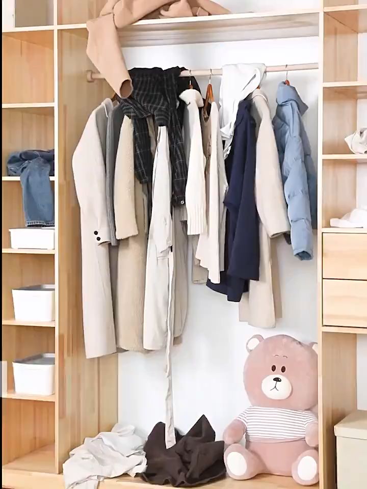 ChicLiving Garment Cover Dust Bag Transparent Hanging Clothes Protector Washable Storage Rumah Tangga Wardrobe