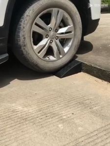 【Local shipment】5CM/9CM/11CM Wheelchair Car Portable Heavy Duty Plastic Threshold Ramp Kit Heavy Duty Rubber Ramp for Car Trailer Truck Bike Motorcycle  Ramps Heavy Duty Plastic Threshold Ramp Kit for Car Truck