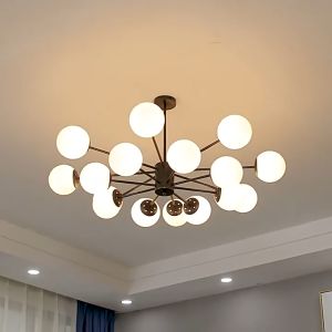 Modern chandelier bedroom living room chandelier Nordic LED ceiling chandelier