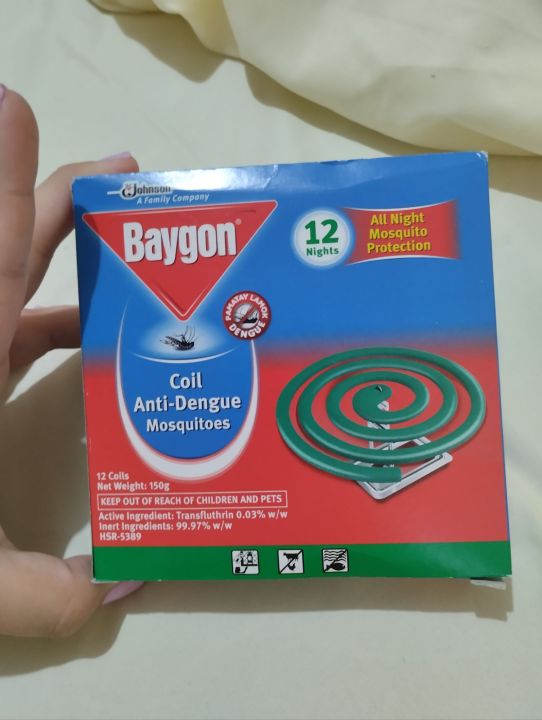 Baygon Anti Dengue Mosquito 12 Coils Katol Lazada Ph