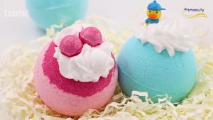 [Free Gift] [Msia Stock] Primeauty Natural Bath Bomb Aromatherapy Bath Bomb Bubble Essential Oil Bubble Bath Boom 泡澡球