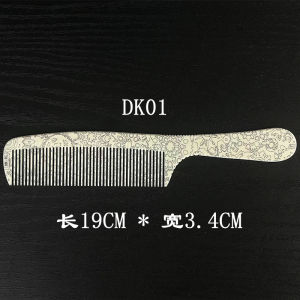 Professional Hairdressing Comb Mens Womens Styling Comb Sharp Tail Comb Parting Comb Thick Tooth Comb for Hair Cutting
