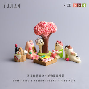 Đồ Trang Trí Nhỏ Cho Bàn Làm Việc Văn Phòng Phong Cách Nhật Bản Mùa Hoa Anh Đào Chất Liệu Nhựa Thủ Công Đồ Trang Trí Dễ Thương