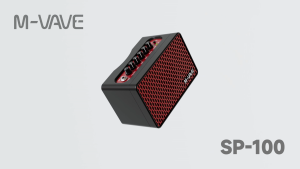 M-VAVE SP100 Guitar Speaker with Built-in Box Head and Simulation effect Portable Small Speaker AMP