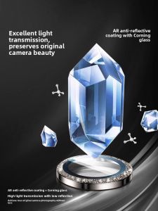 COUNTLESS | High Definition Flash Brick Anti-Shock Separable Full Cover Lens Protector for iPhone 15 Pro Max