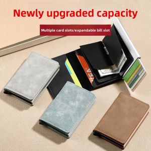 Anti-Magnetic Anti-Scanning Mens ID Wallet