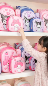 SPSBAGS#9947 Fashionable KIDS 15inch school backpack set includes matching pencil case and lunch bag w/ hardened design