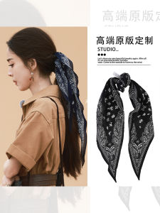 Retro Headscarf Hairband with Almond Flower Design Womens Hair Accessories Hair Ties Hair Bands Fresh out New Style MIA MAY