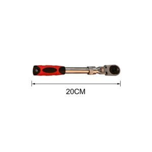 72 Tooth Telescopic Ratchet Wrench 1/4 1/2 3/8 Automatic Quick Release Adjustable 90 Degree Handle Ratchet Wrench