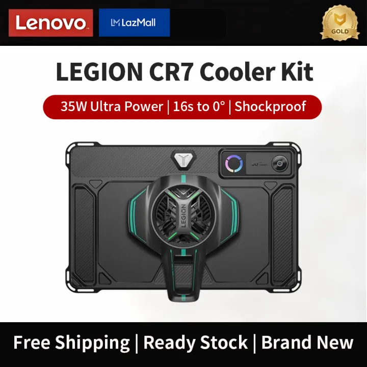 Original Lenovo Legion CR7 Tablet Cooling Fan Set, 35W High Power Semiconductor Cooler Rapid Zero Degree Refrigeration Radiator For Gaming Tablet(Not include