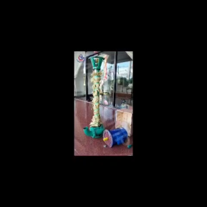 MAXPUMP NL100-16 Satu Pasang Pompa Lumpur Dan Dinamo 15kw Submersible Pump 3Phase 4inch 15000Watt