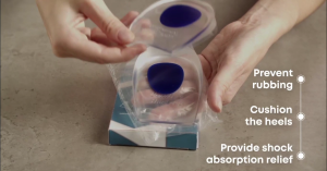Gel Insole Heel Protector Arch Foot Care Support (1 Pair)