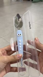 Muỗng Thìa Nạo trái cây 2 đầu cho bé ăn dặm