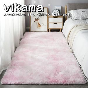 VIKAMA Fluffy Scandinavian Ins - Style Area Rugs for Bedroom Living Room Coffee Table Bedside and Girls Room Decoration