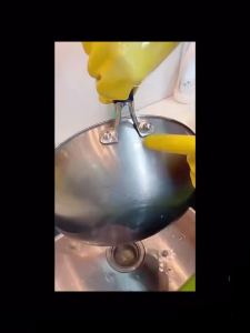 น้ำยากำจัดก้นหม้อและขัดเงา สารทำความสะอาดคราบดำก้นหม้อ เจลล้างหม้อ สารทำให้ดำ กระทะเหล็กไหม้