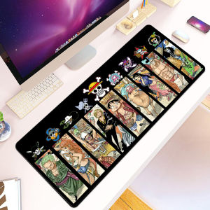 Bandai | One Piece Fire Anime Extended Mouse Pad Non-Slip Base & Stain Resistant Gaming Desk Mat