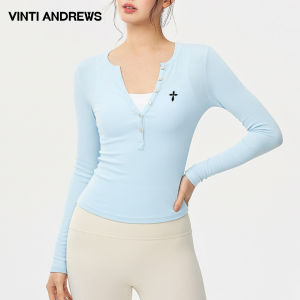 Slimming Tight Fitting T-Shirt Long Sleeve For Yoga and Pilates