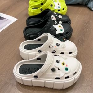 TKGirl ขายดีมาก📈 รองเท้าแฟชั่นผู้หญิง วสุดน่ารัก รองเท้าแตะแฟชั่นผญพื้นดำมี 3 สี รองเท้าพื้นนุ่มใส่สบายไม่ปวดเท้าห้ามพลาด🎉