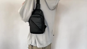 SKM Mens Trendy Crossbody Chest Bag Beg Silang Lelaki SK641