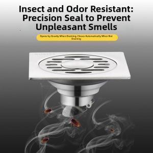 Stainless Steel Floor Drain Anti-Odor Bathroom and Washing Machine
