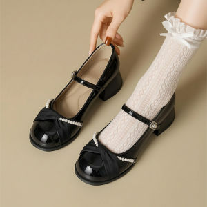 Daphne | Mary Jane Style French Summer High Heels