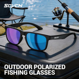 SCVCN UV-Protection Polarized HD Sunglasses Outdoor Cycling Hiking Sports Glasses Driving Glasses Stylish Fishing Sunglasses