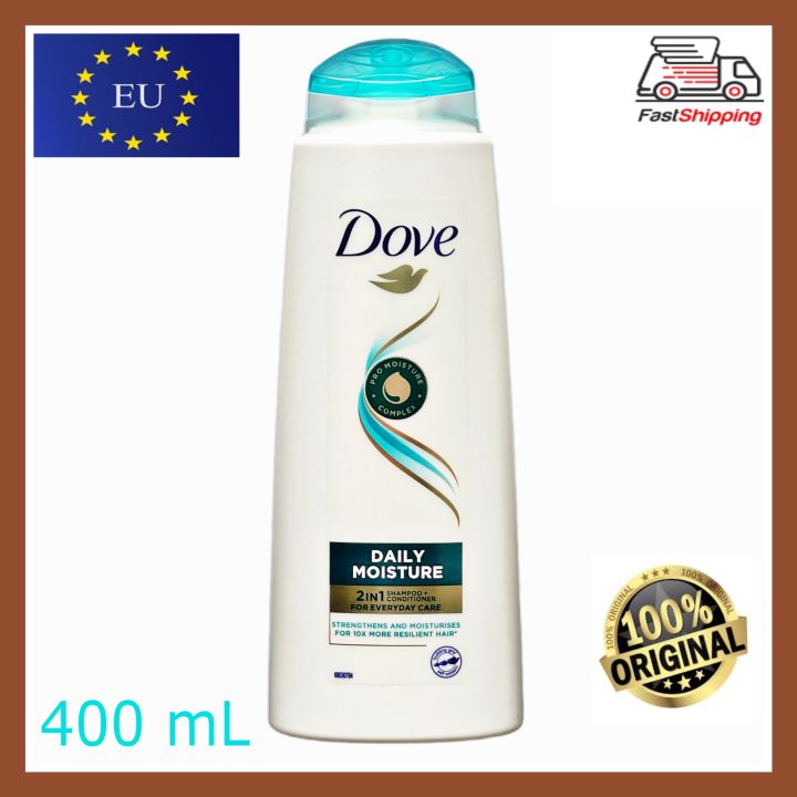 Dove Daily Moisture 2 In 1 Shampoo And Conditioner Exp 01072025 400ml Lazada Ph 1564