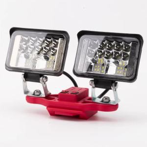 Đèn LED Cầm Tay Không Dây Di Động Dùng Cho Công Việc Khẩn Cấp Ngoài Trời Câu Cá Tương Thích Với Pin Lithium USB
