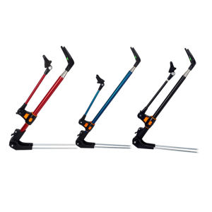 Dual-Purpose Ground Plug/Turret Fishing Rod Pole Bracket Telescopic Fishing Rod Holder Adjustable Tackle Accessory