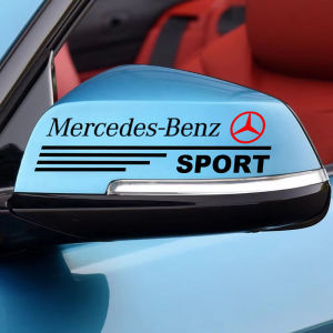 2PCS Car Styling Rearview Mirror Decoration Sticker Vinyl For Volvo 240 XC40 XC60 XC90 S40 S60 S80 S90 V40 V60 V90