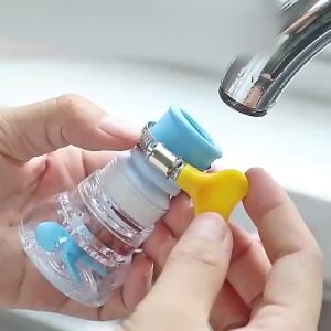 360° Swivel Extension Kitchen Faucet Aerator Telescopic Hose Sprayer Filter Diffuser Water Saving Nozzle Bath Faucet Connector