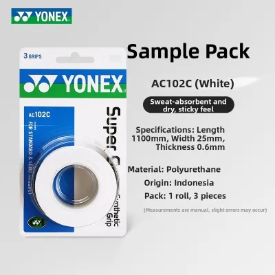 Yonex | Sweat-Absorbent Grip Tape For Badminton And Tennis Rackets