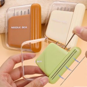 Magnetic Sewing Box Portable 5 Size Embroidery Magnet Storage Case Home DIY Craft Sewing Accessories