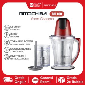 Mitochiba Food Chopper CH100 Choper Blender Mito CH 100 | Coper Bumbu Cooper Penggiling Daging