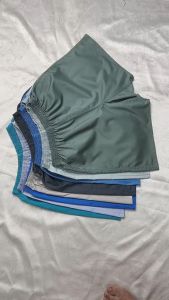 COMBO 3 Quần Đùi Nam Trung Niên . Quần Short Nam Vải Kate Đáy NêmTam Giác Cho Người Trung Niên Người Lớn TuổiChât Liệu Mền Min- Tannguyen shop