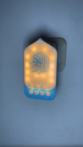 Speaker  Murottal Al-Quran Ruqyah Zikir Sholawat Portable Lampu LED 24 Jam Non Stop