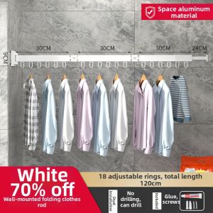 Adjustable Foldable Clothes Drying Rack for Windowsill