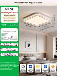 DGY | Italian Style Luxurious Full Spectrum Eye-Protecting Ceiling Light