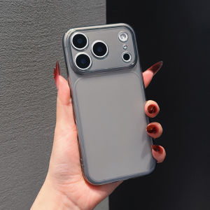 Matte Skin Ultra Thin Soft Silicone Phone Case for iPhone 17 Air 16 15 14 13 12 11 Pro Max Camera Protection Rubber Clear Cover