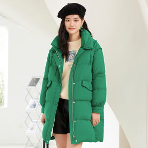 Yigue | Light & Warm Down Jacket Medium-Long Length