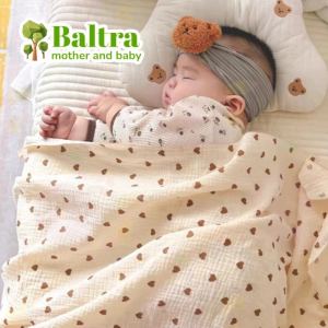 Baltra Baby Receive Blanket: Soft, Breathable, & Versatile Cotton Muslin Swaddle