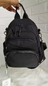 Ransel wanita CHIBAO 2in1 – Tas Trendy Anti Air Cocok untuk Kerja & Jalan Santai ukuran Kecil tapi muat banyak