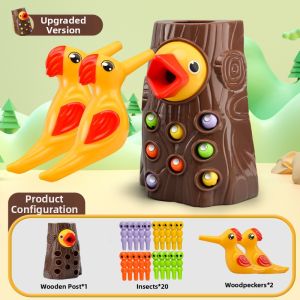 BEISHU | Educational Early Learning Bug Catching Fishing Toy