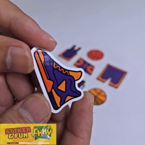 Sticker/Stiker FUN Basket Ball Sports