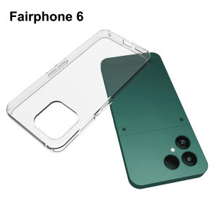 Clear Case for FairPhone 6 Transparent Ultra Thin Silicone Back Cover Soft Phone Case for Fair Phone Fairphone 6 Fairphone6 2025