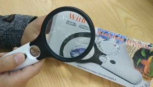 45X LED Handheld Magnifying Glass Waterproof Reading Jewelry Loupe Magnifier Microscope Hand Tool
