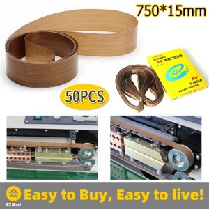 【Fast Shipping】 50Pcs Teflon Belt for Continuous Band Sealer Sealing Machine Parts High Temperature Resistant No Interface A Grade Heat Sealing Tape Teflon-Belt