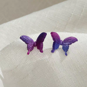 Cute Butterfly Ear Cuff Korean Style Minimalist Versatile Womens Fashion Jewelry Ear Decorations Simple Elegant Design